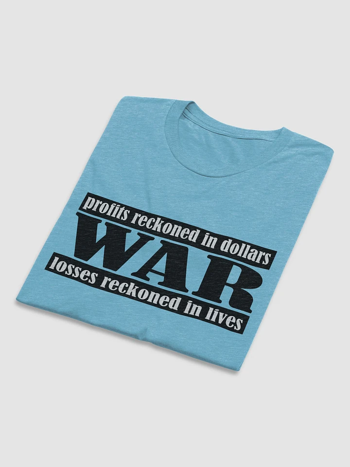 The Cost Of War - Bella+Canvas Triblend Short Sleeve T-Shirt product image (12)