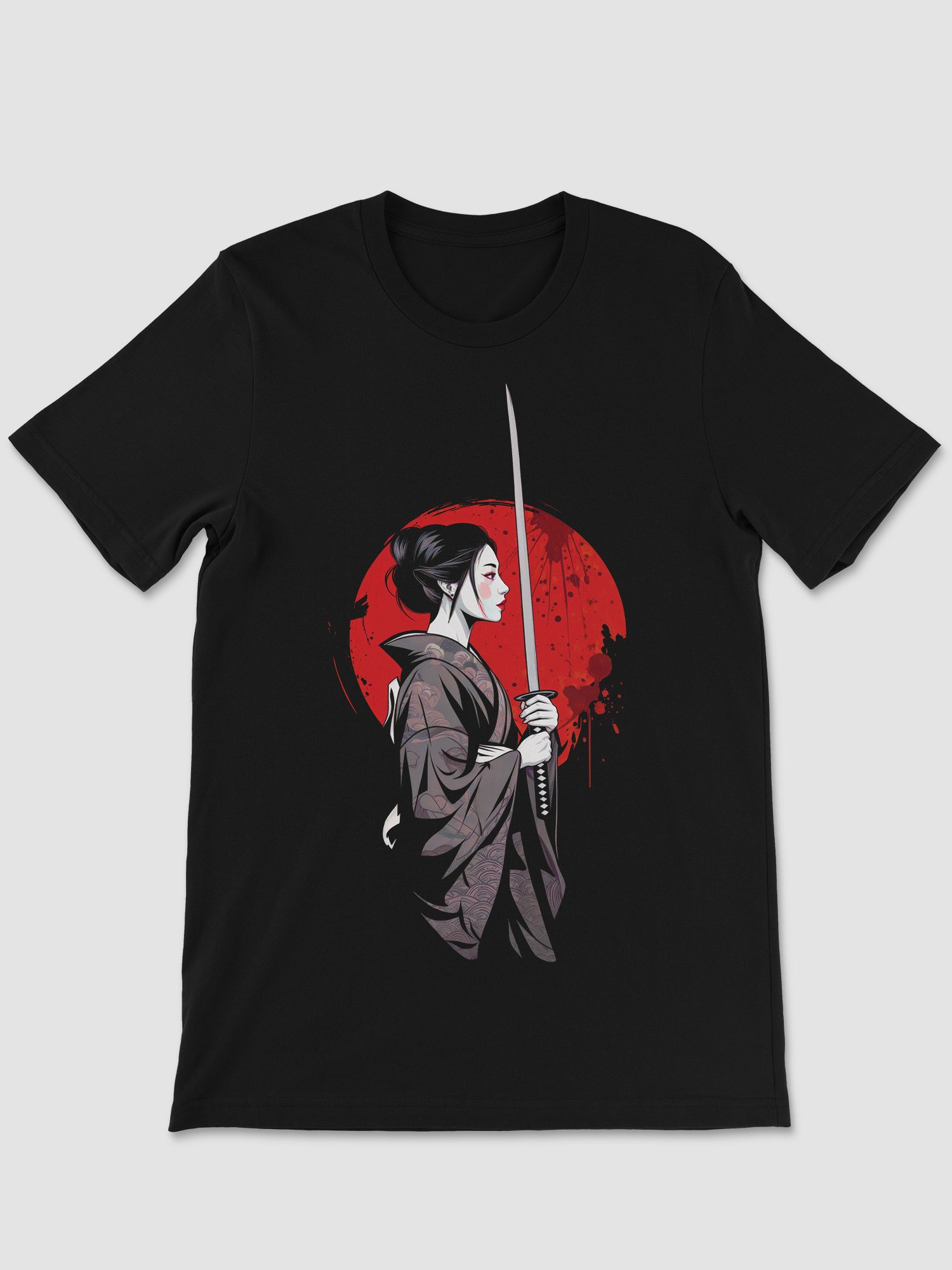 🏷️ Samurai Geisha – Grace and Steel Tee product image (1)