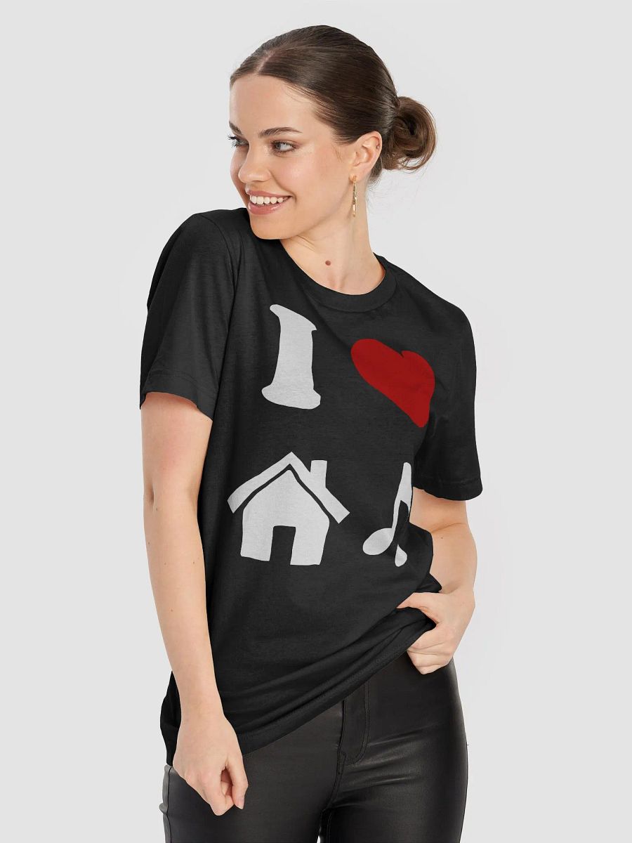 I Love House Music 2 (white red) product image (8)