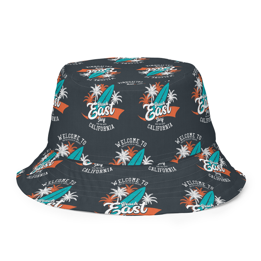 Reversible California Surf Bucket Hat – Bold Beach Style, Double-Sided Print product image (7)