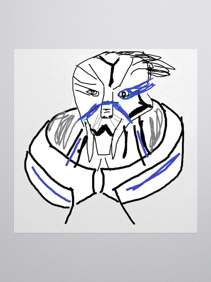 Garrus from Mass Effect Sticker product image (1)