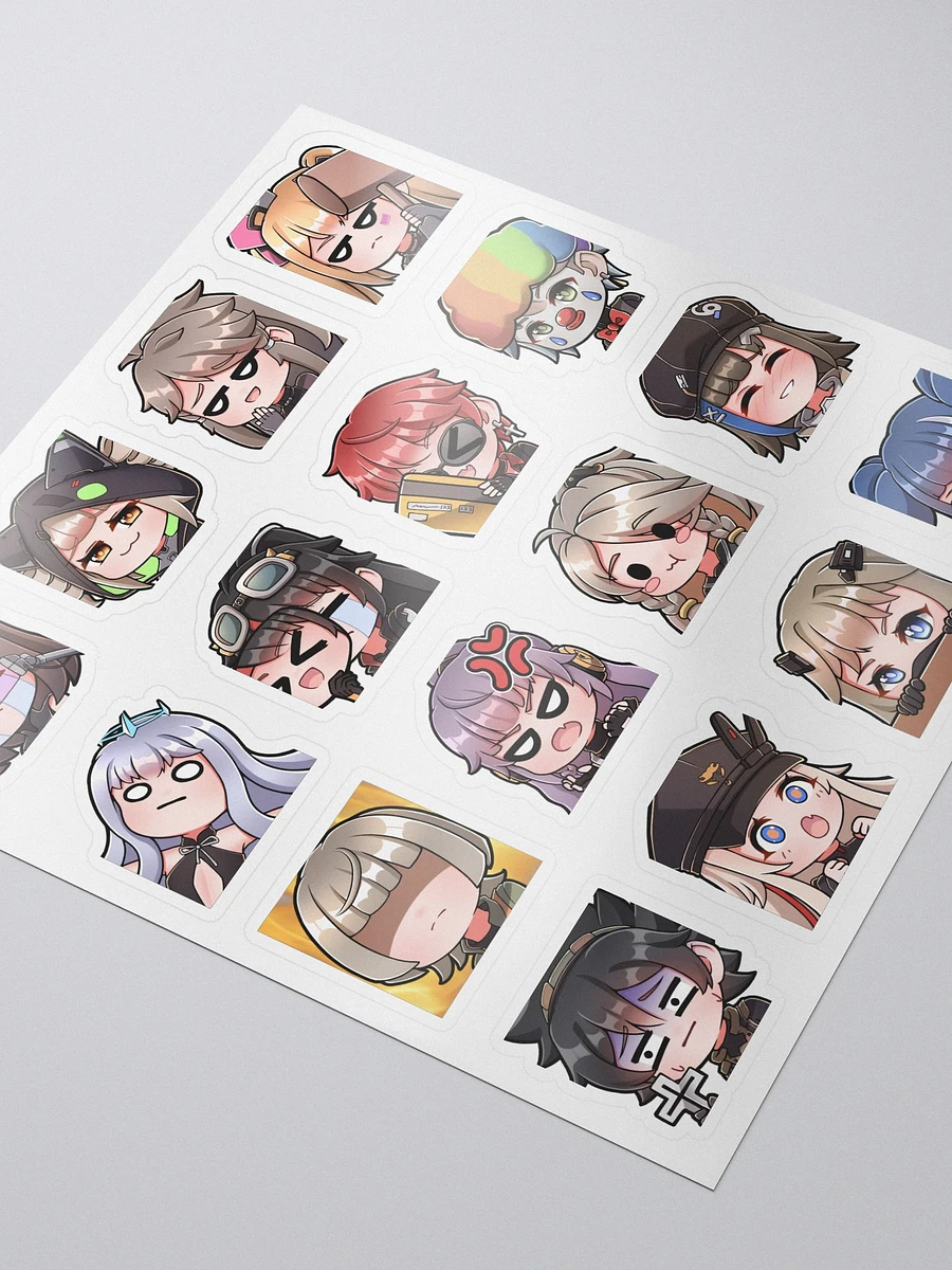 Stickers - Aida Cafe Emojis (version 1) (Tower of Fantasy) product image (3)