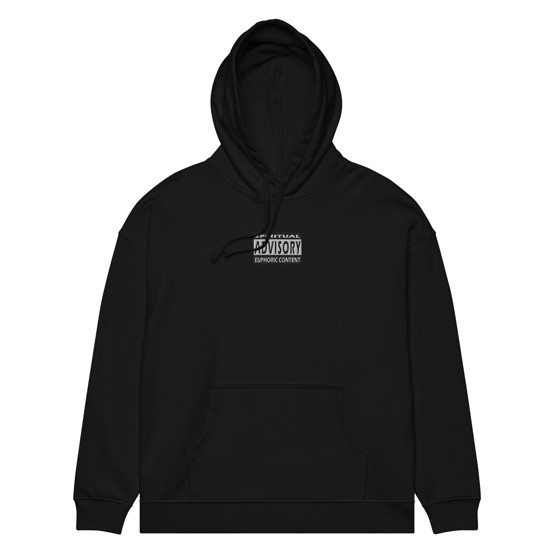 SPIRITUAL ADVISORY: EUPHORIC CONTENT EMBROIDERED HOODIE product image (4)