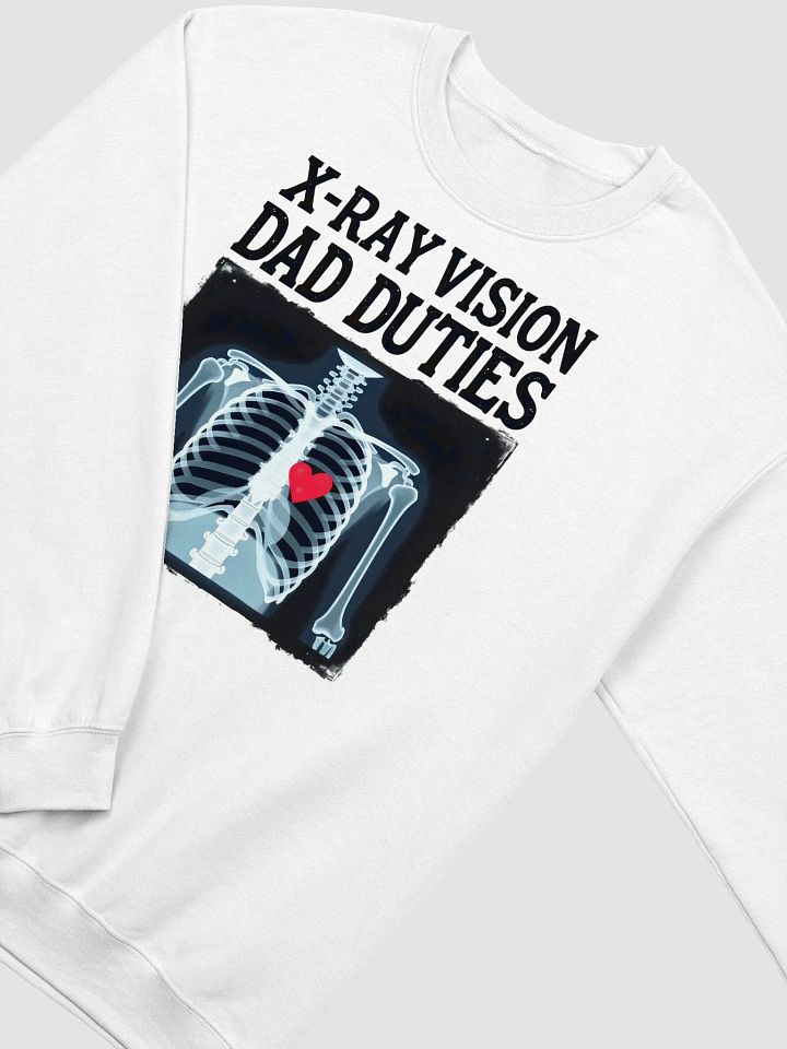 X-Ray Vision Dad Duties Crewneck Sweatshirt product image (12)