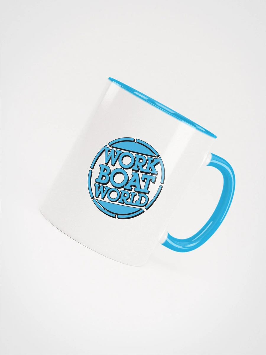 Work Boat World Logo Mug (Light Blue) product image (4)