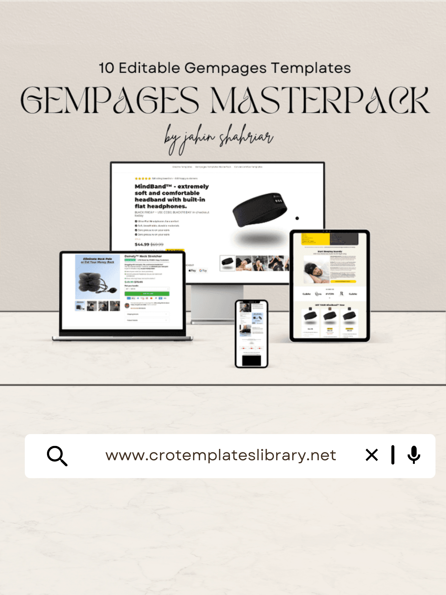 10 High Converting Gempages Templates MasterPack product image (1)