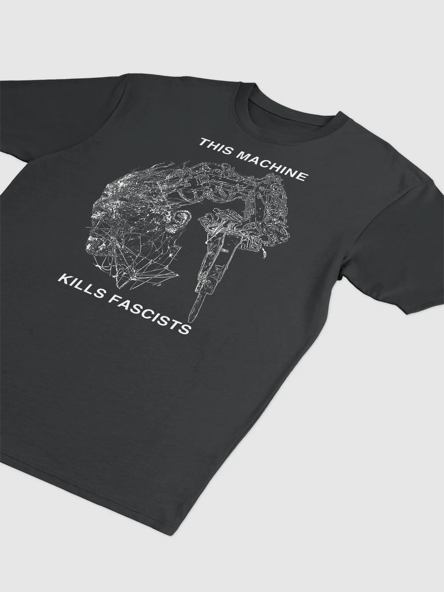THIS MACHINE KILLS FASCISTS - T-shirt Black product image (3)