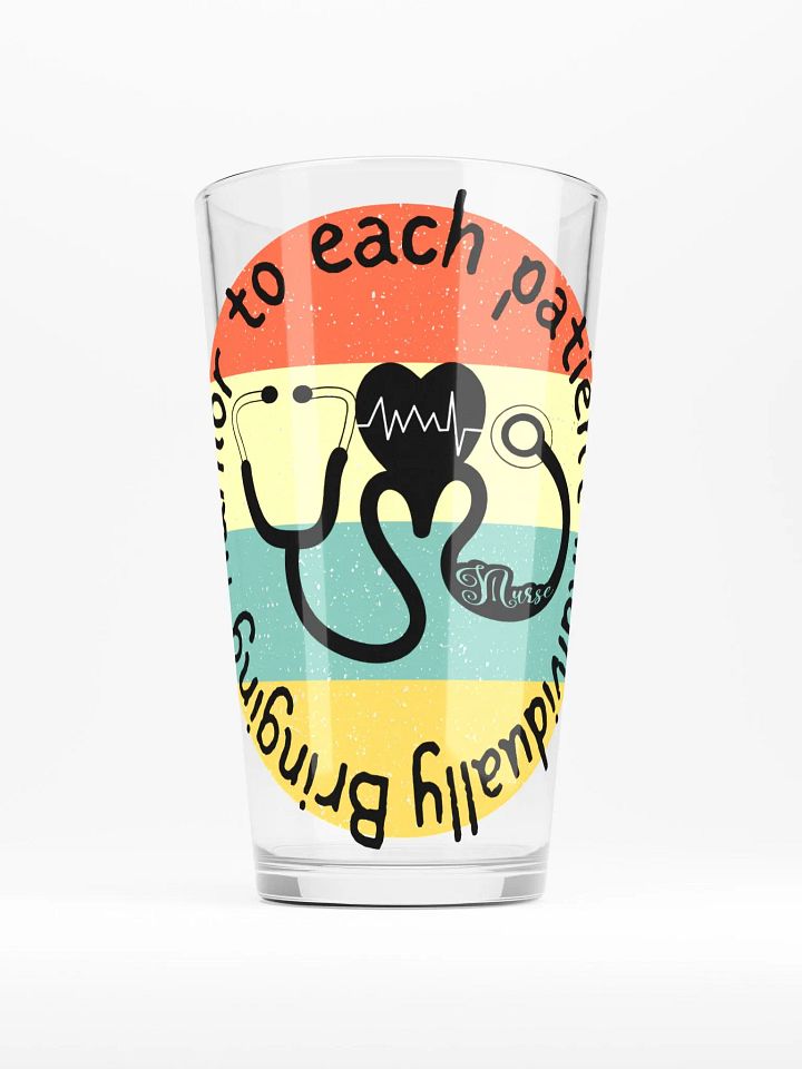 Bringing humor to each patient individually Shaker Pint Glass product image (1)