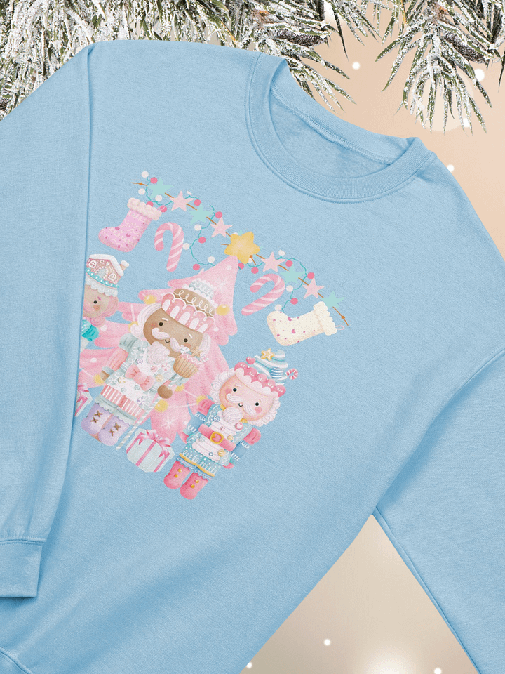 Whimsical Nutcracker Christmas Sweatshirt product image (2)