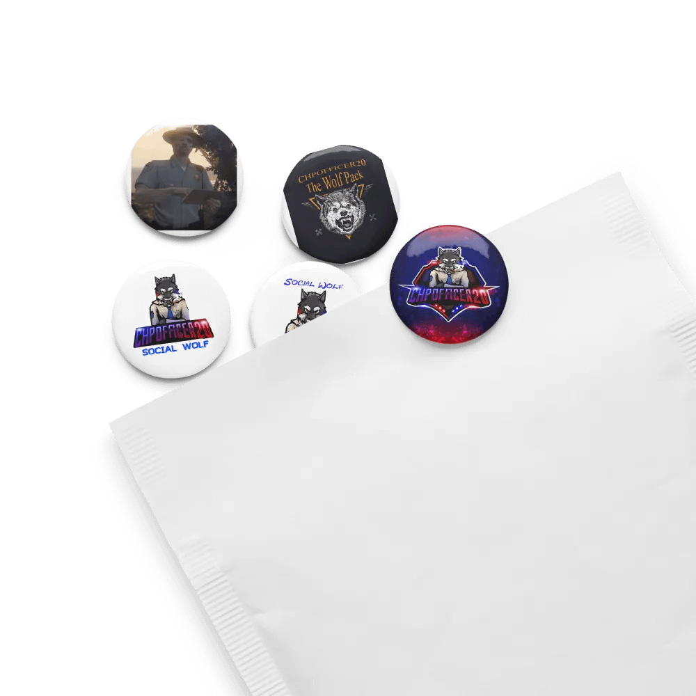 CHPOfficer20 Chic Pin Button Set product image (8)