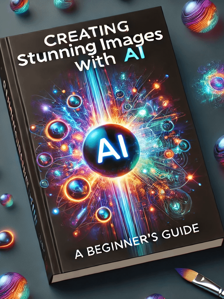 Creating Stunning Images with AI : A Beginner's Guide product image (1)