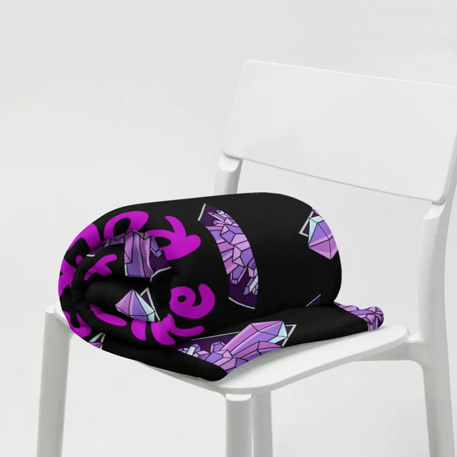 I Like Rocks Throw Blanket product image (7)