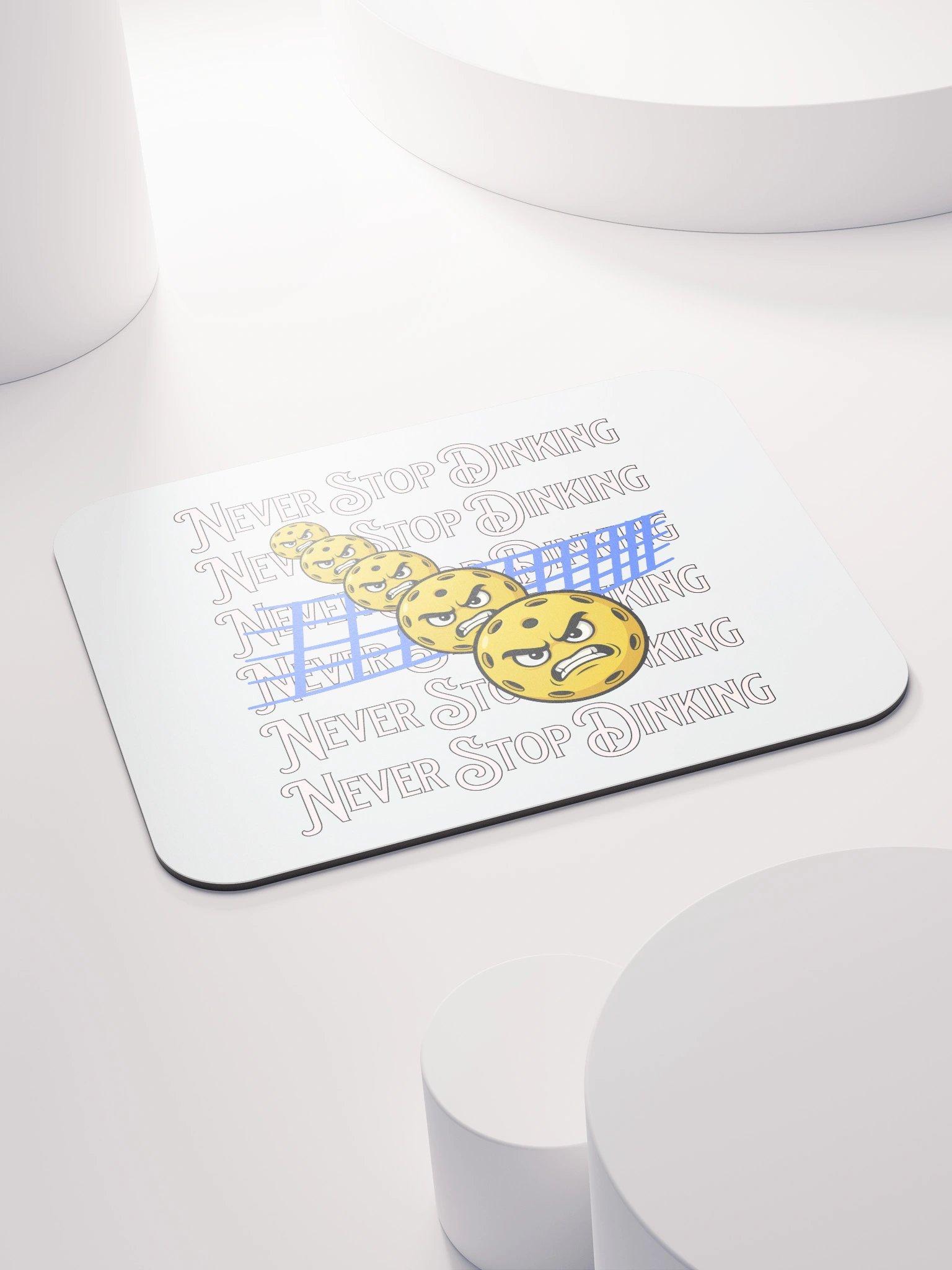 Never Stop Dinking Pickleball Mouse Pad product image (4)