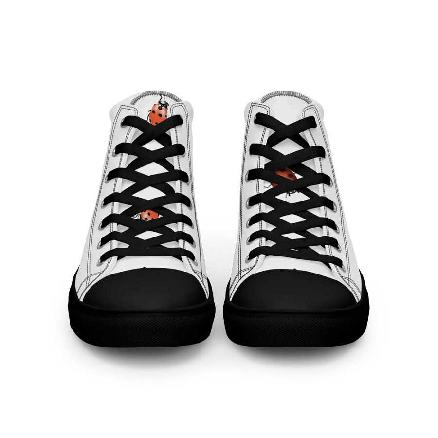 "Ladybug" Womens Canvas Hi-Tops product image (7)