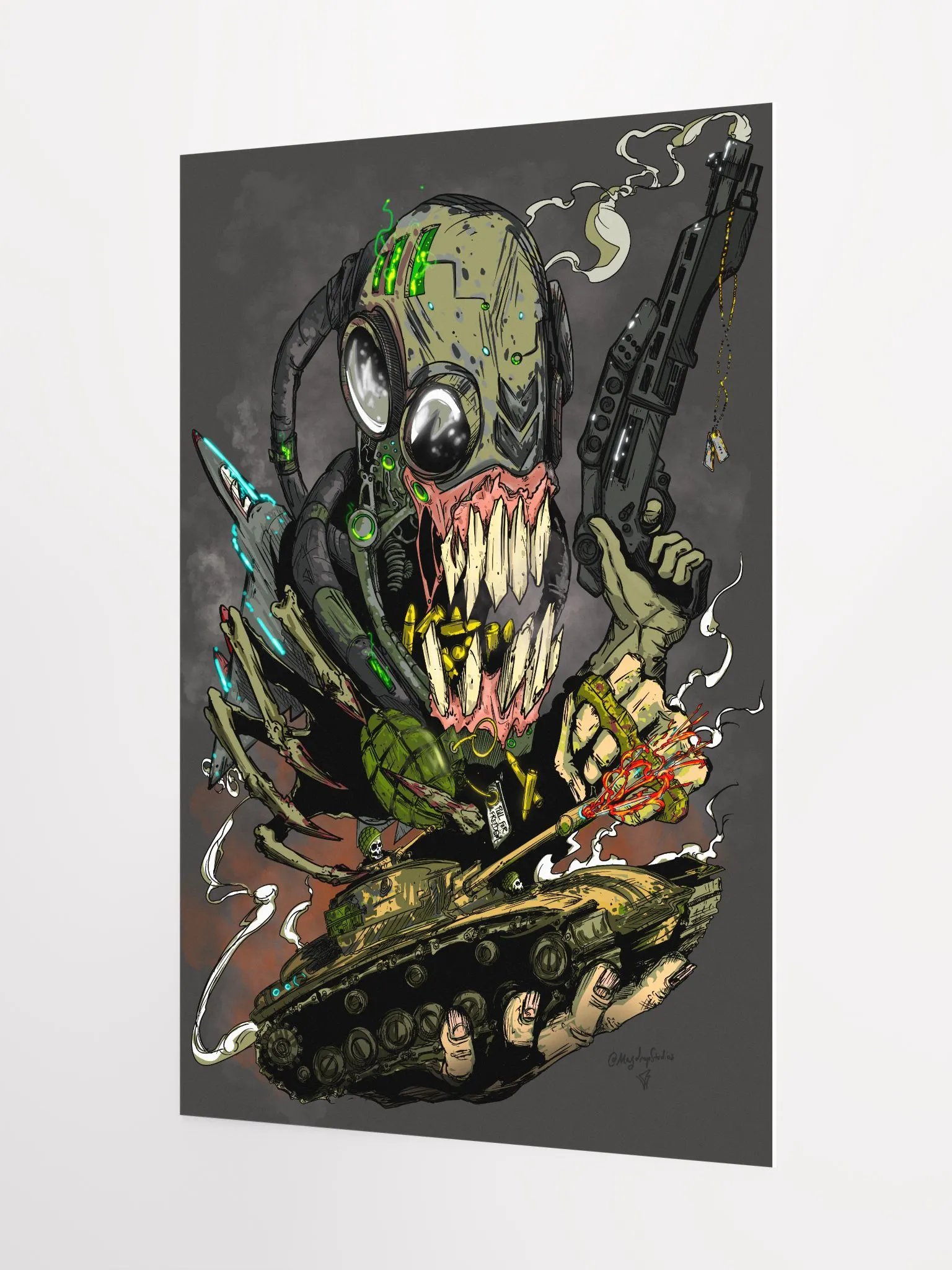 War Machine Matt Poster Print product image (3)