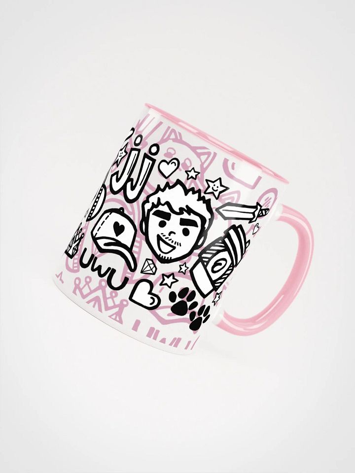 J-Doodle Mug (Pink) product image (1)