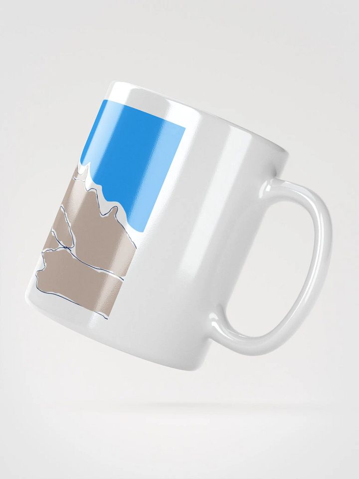 Gilbert Peak mug (colored sketch) product image (2)