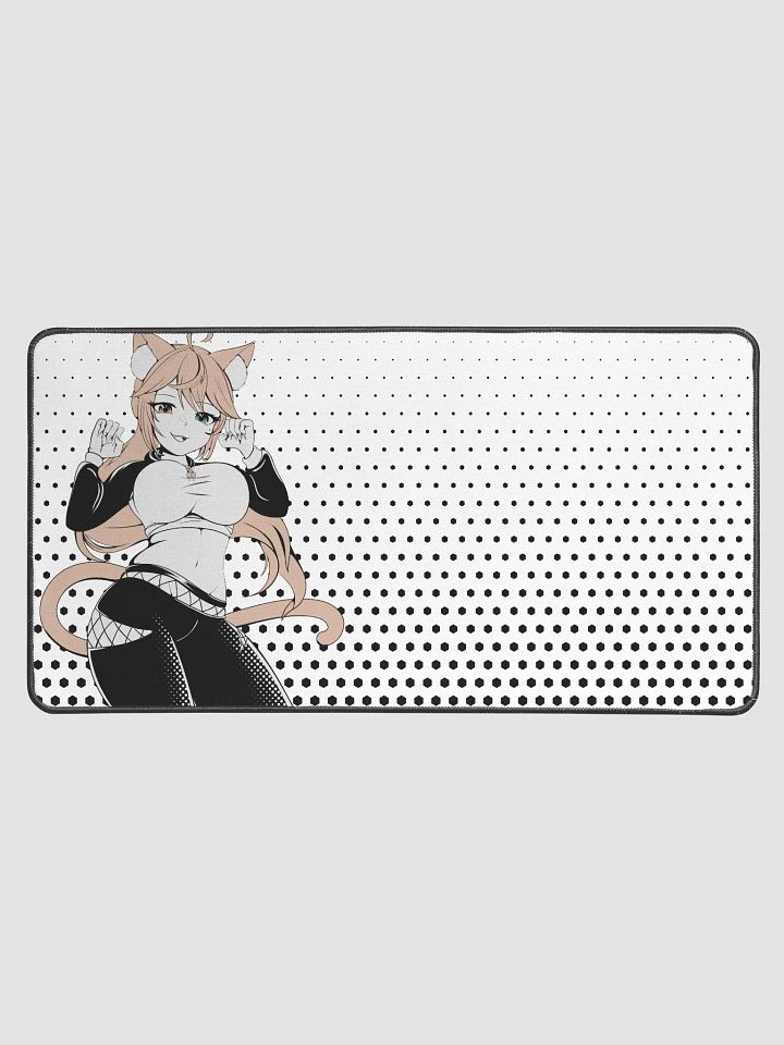 Screen Tone Peach Deskmat product image (1)