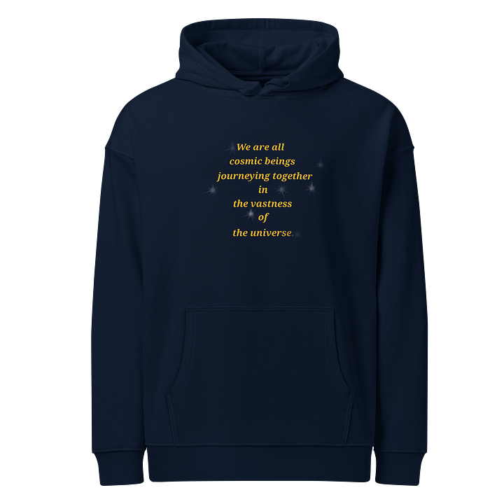 Cosmic Journey Unisex Organic Hoodie product image (1)