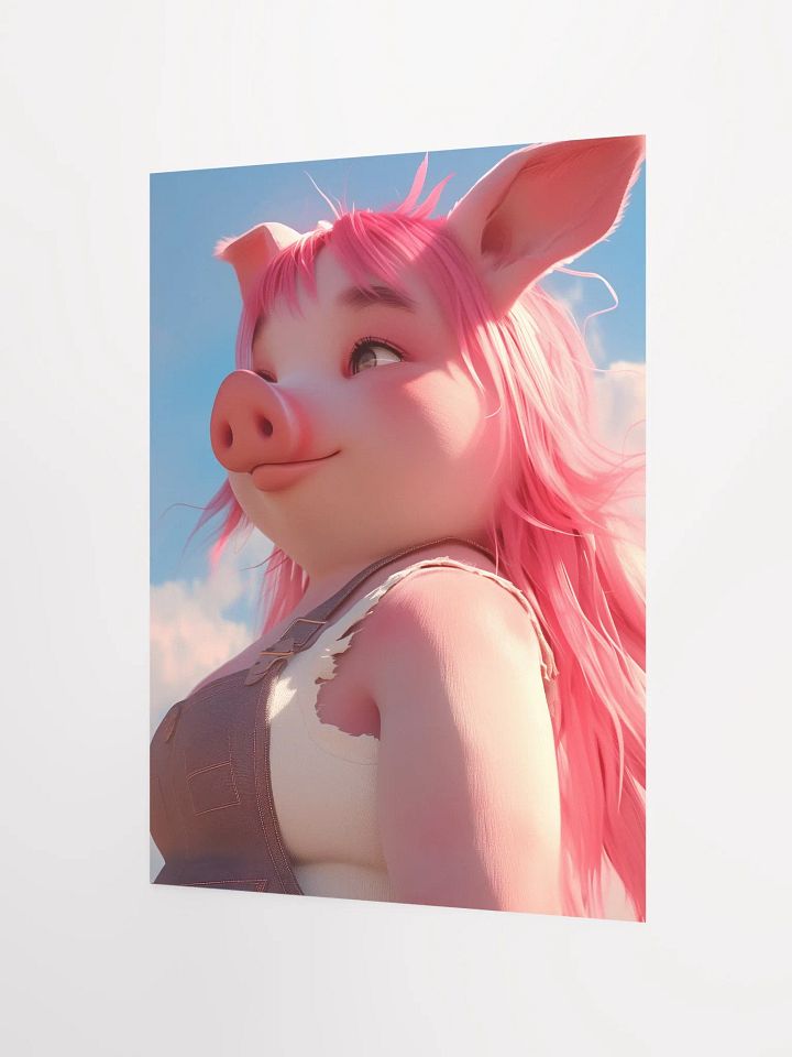 Whimsical Piggy Dreams Poster product image (4)