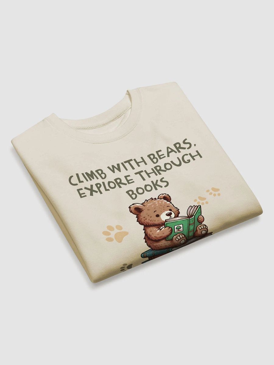 Bear Bookworm Premium Sweatshirt product image (4)