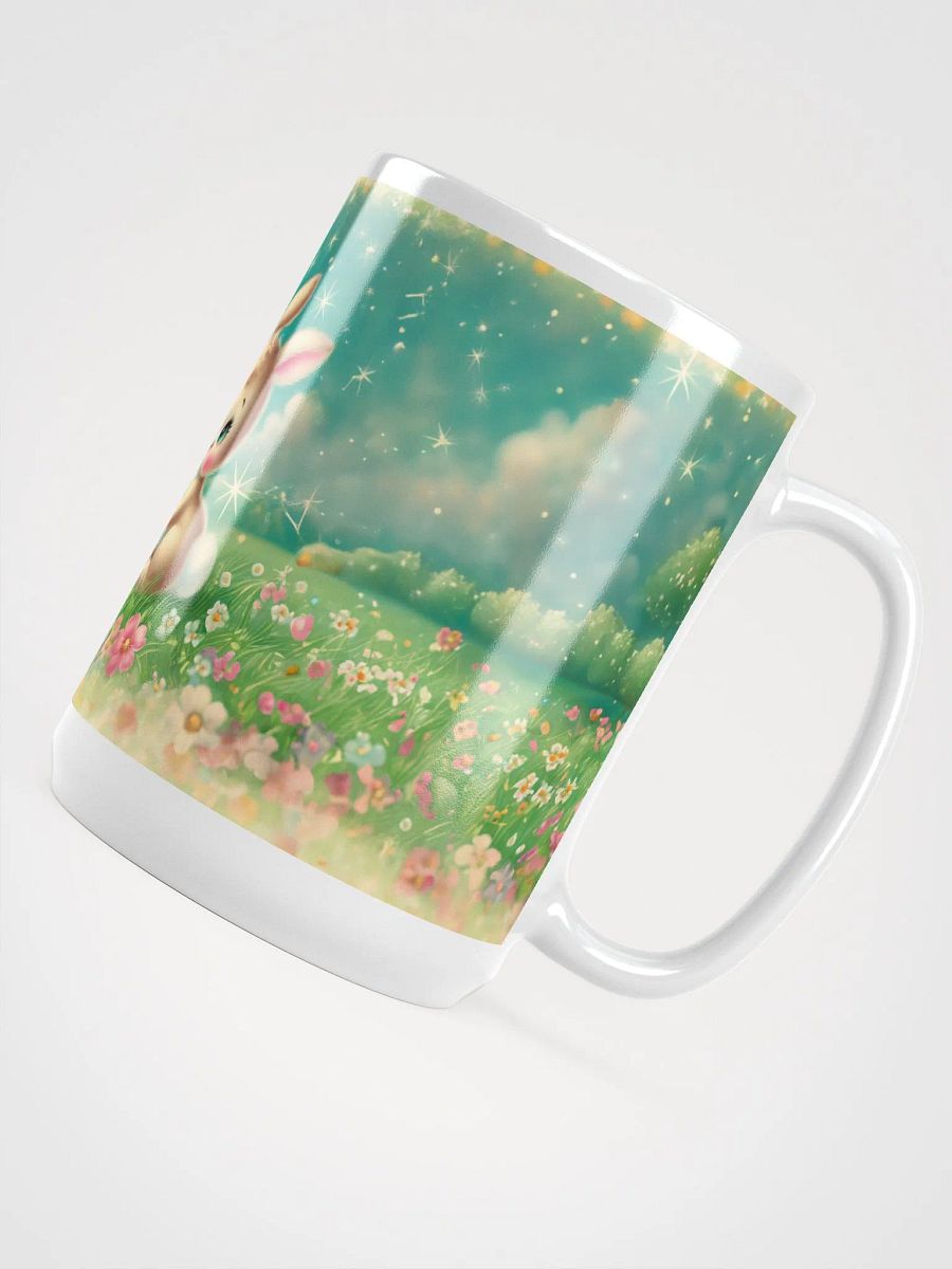 Rainbow Bunny Glossy White Mug product image (5)