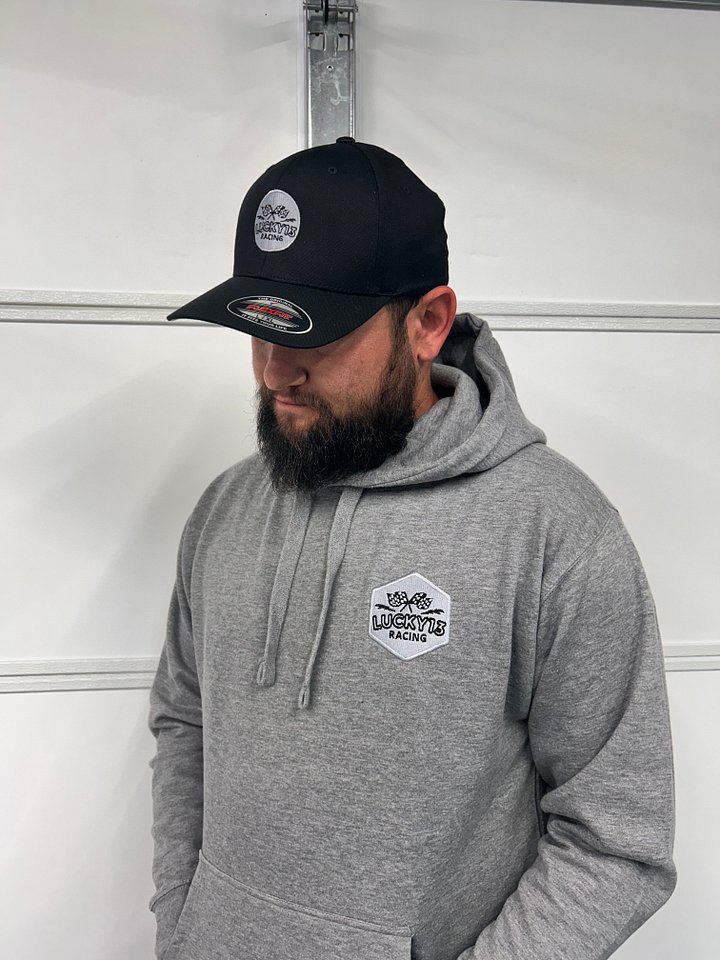 Lucky 13 Racing Logo Stitched Premium Hoodie product image (7)