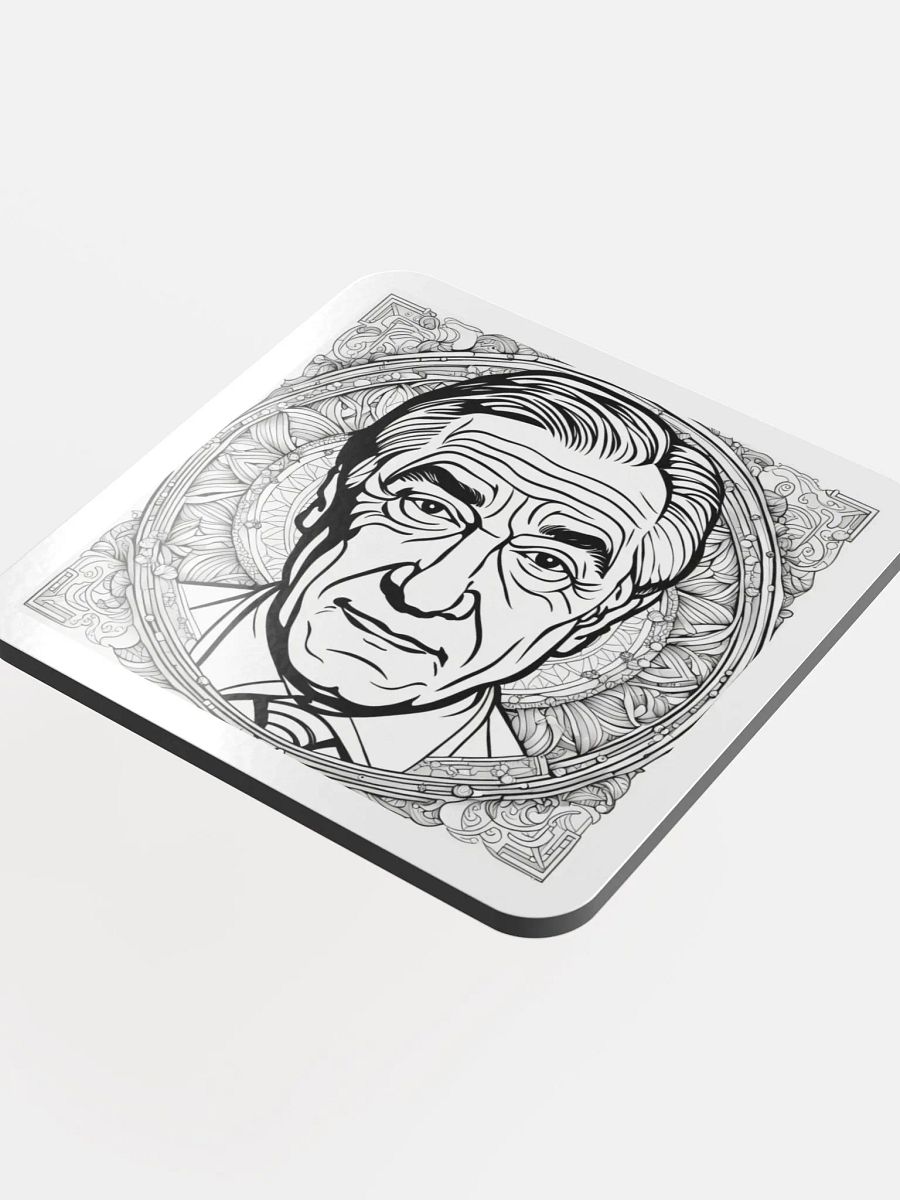 Mandala Man Cork Coaster product image (4)