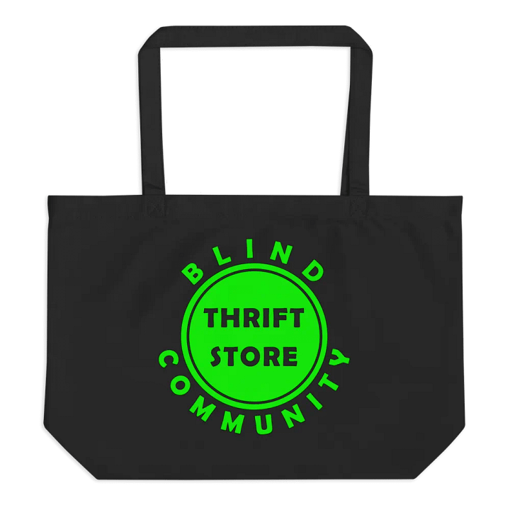 Tote Bag with Green Logo product image (1)