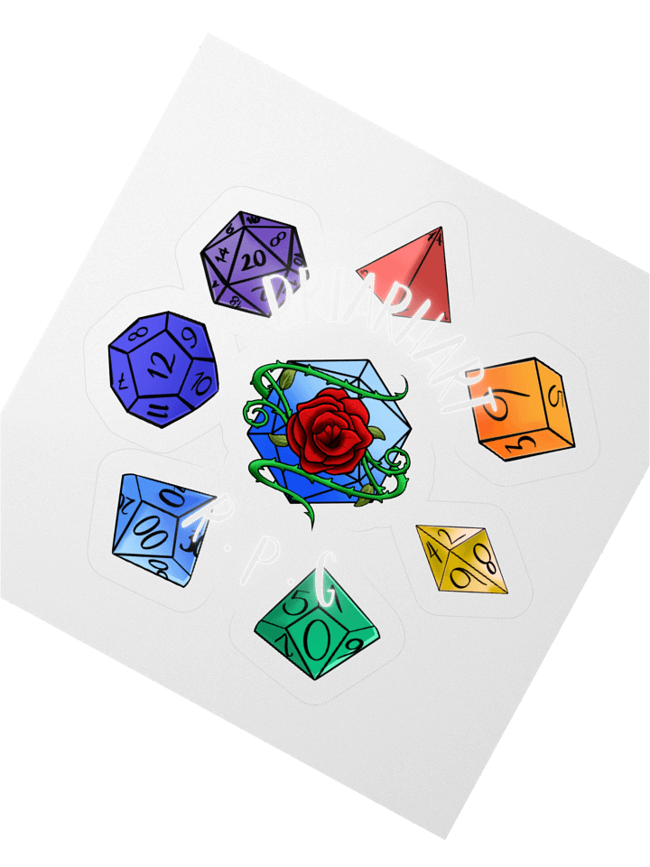 BriarHart RPG Sticker - PRIDE 2025 product image (5)