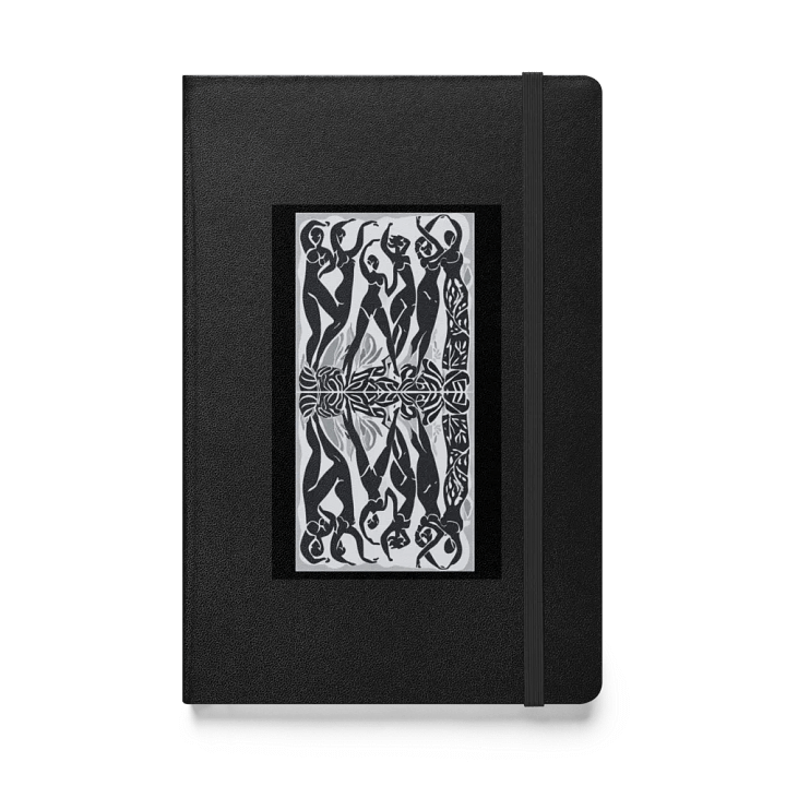 Symmetrical Silhouettes Hardcover Journal for arty moms son daughter product image (1)