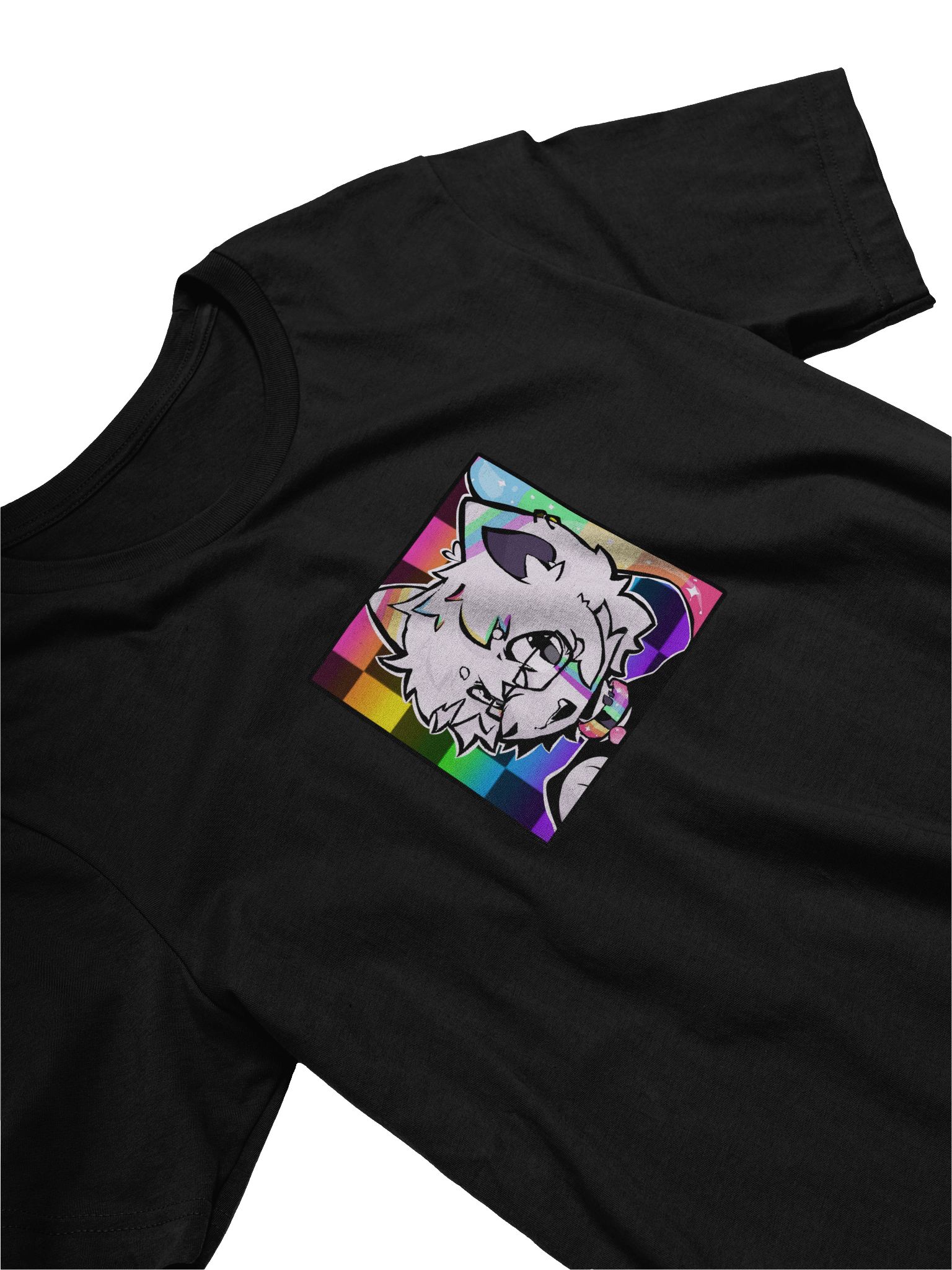 GLITTER CHECK t-shirt product image (3)