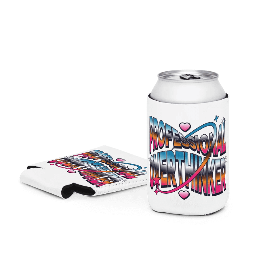 Professional Overthinker Can Cooler product image (3)