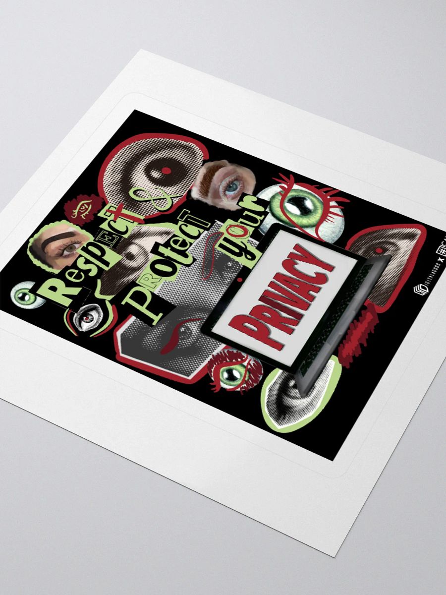 Respect & Protect Your Privacy Online Sticker product image (3)