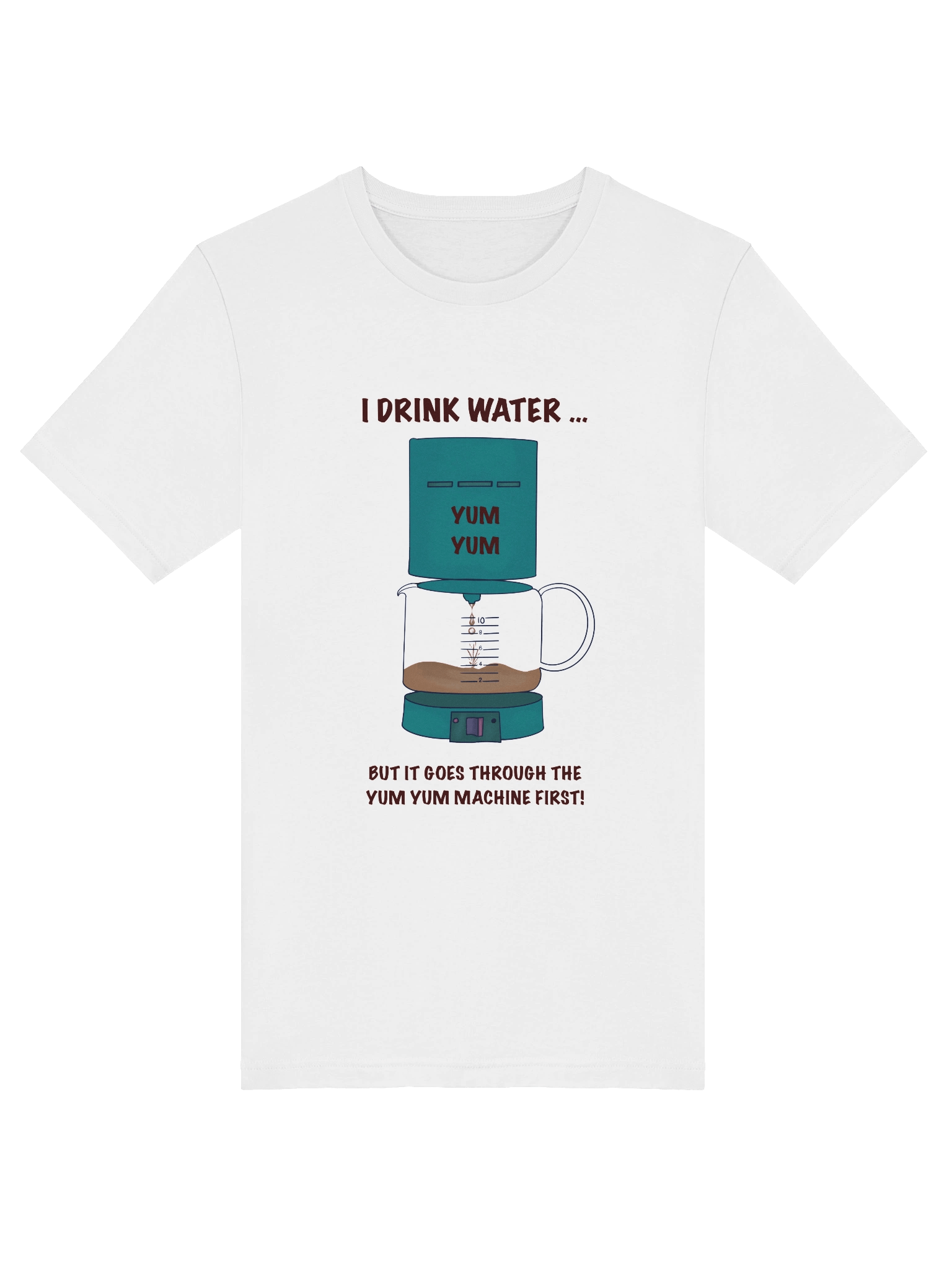 Yum Yum Coffee Maker T-Shirt product image (21)