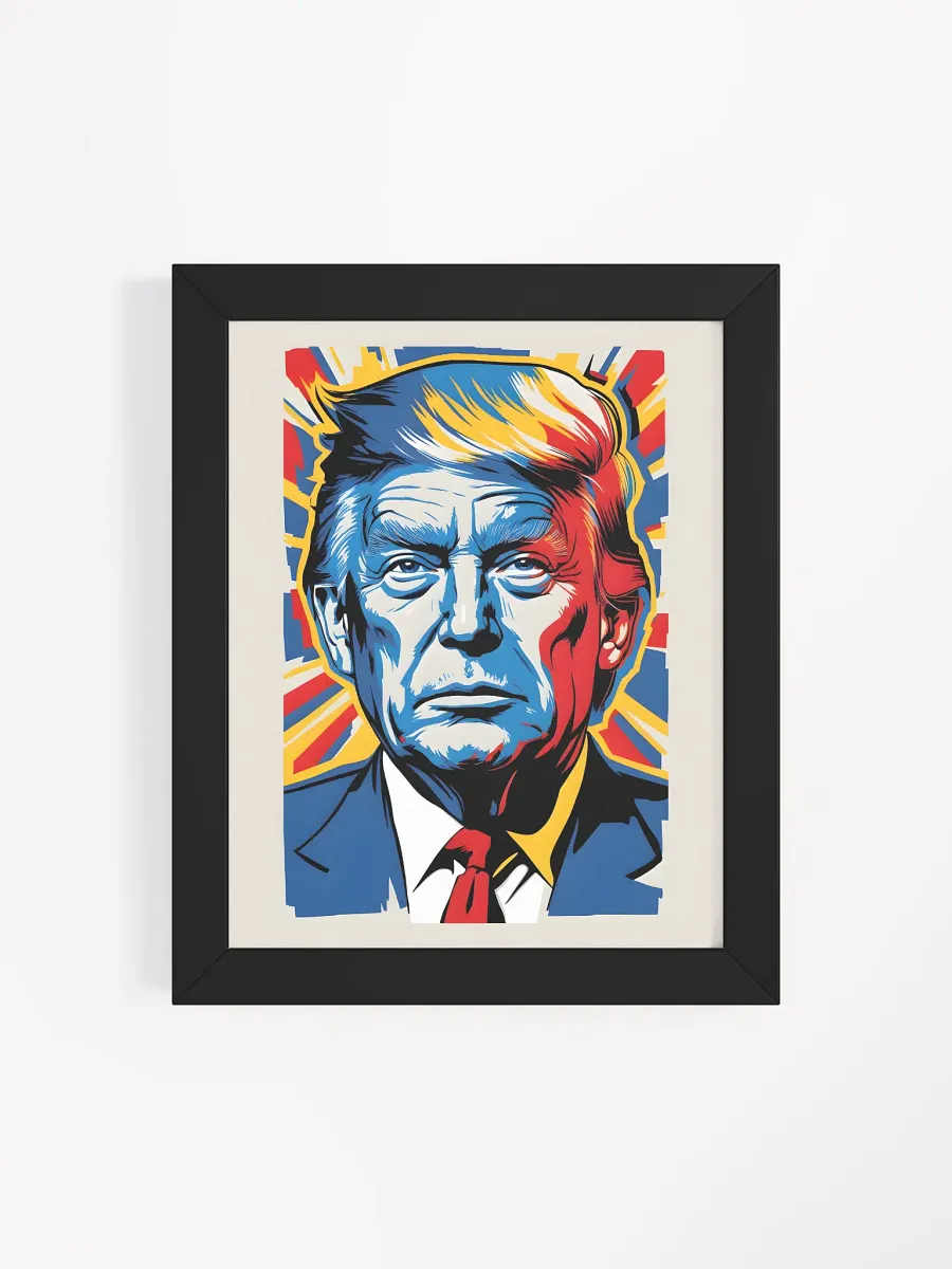 Donald Trump Pop Art Picture in Frame product image (80)