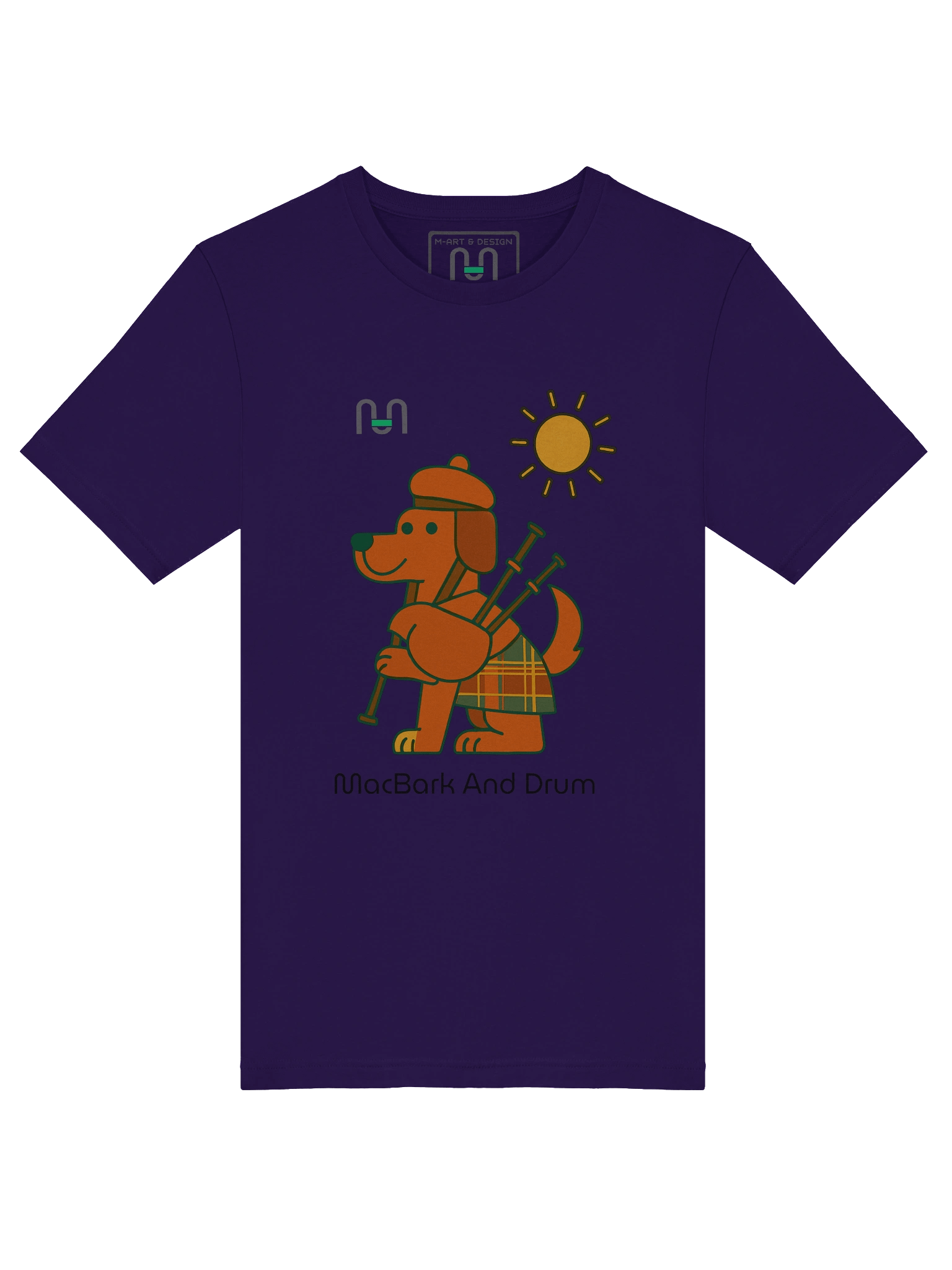 Highland Howler – Kilted Pup Tee – M Style - M-Art & Design product image (39)