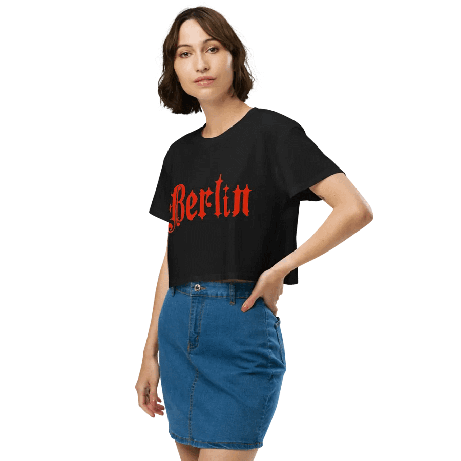 Berlin in Red Crop Top product image (6)