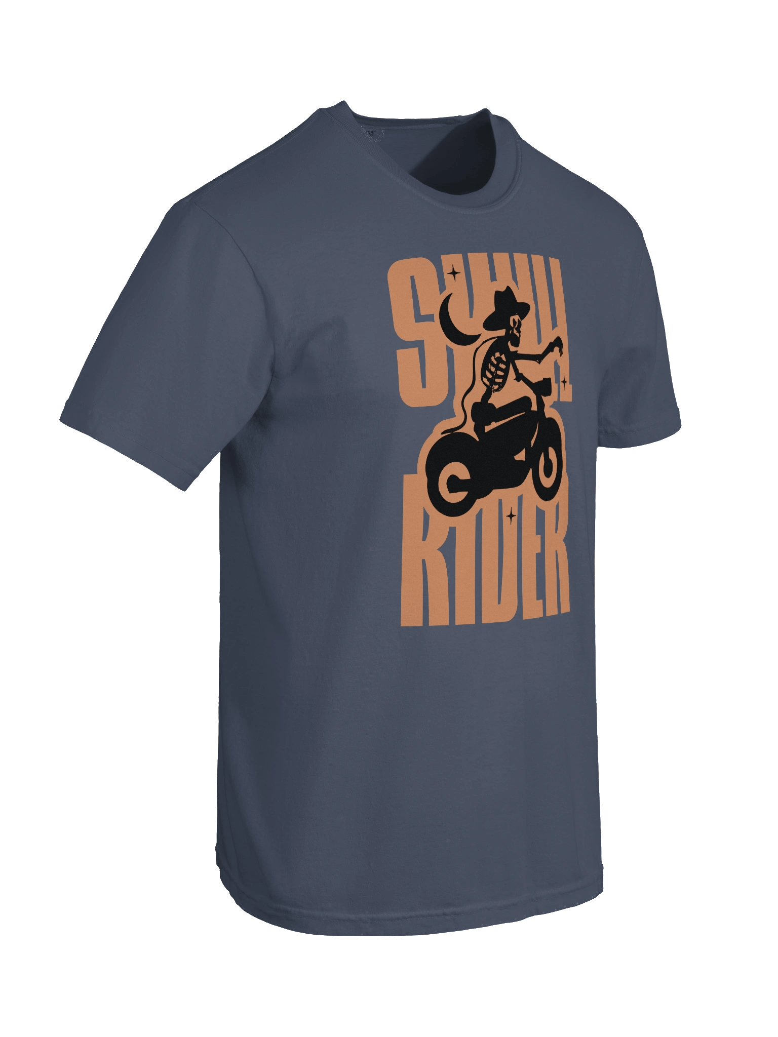 Ride or Die Graphic Tee: The Skull Rider Streetwear T-Shirt product image (76)
