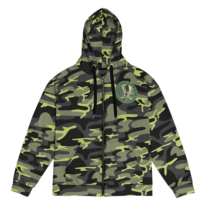 Justice Served Zip Hoodie - Unisex product image (1)