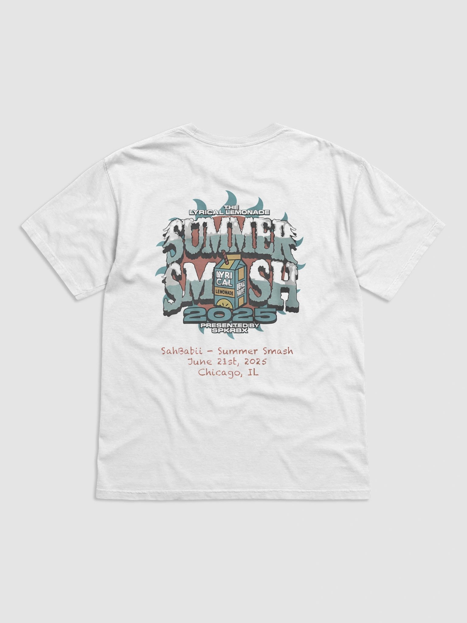 Squid Smash x Summer Smash 2025 T-Shirt product image (2)