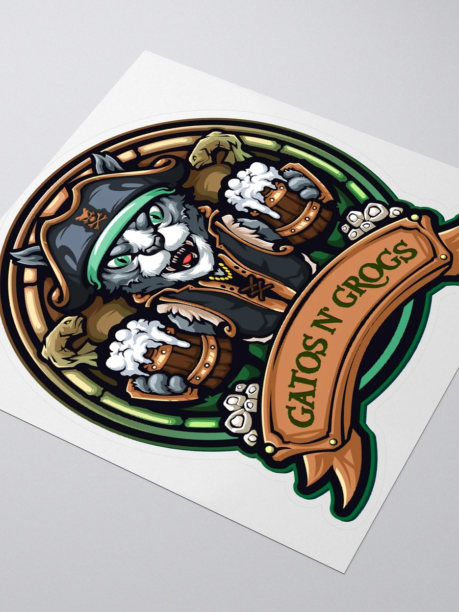 Gatos N Grogs Guild Decal product image (3)