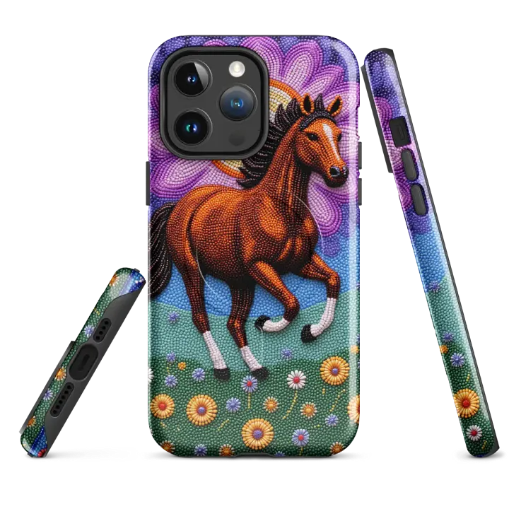 Floral Stallion MagSafe® Tough Case product image (1)