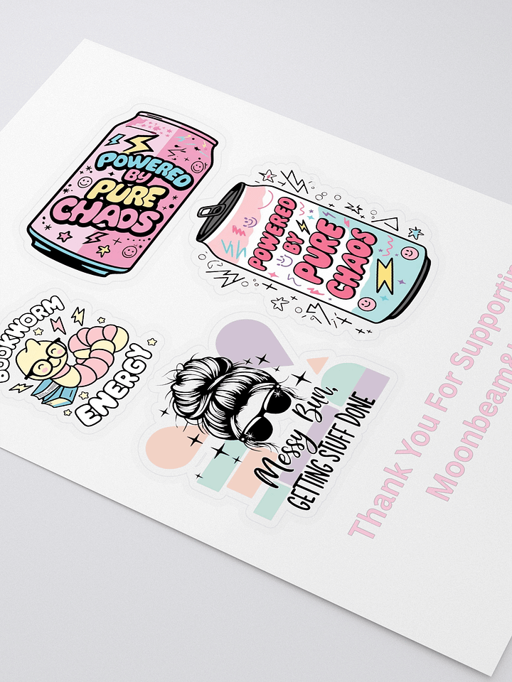 4 Set Sticker Sheet product image (2)