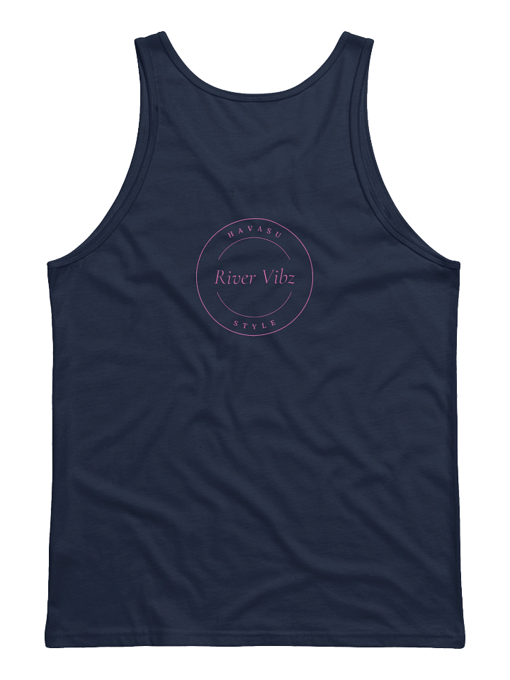 Pink Circle River Vibz Havasu Style Logo Men's Tank product image (13)