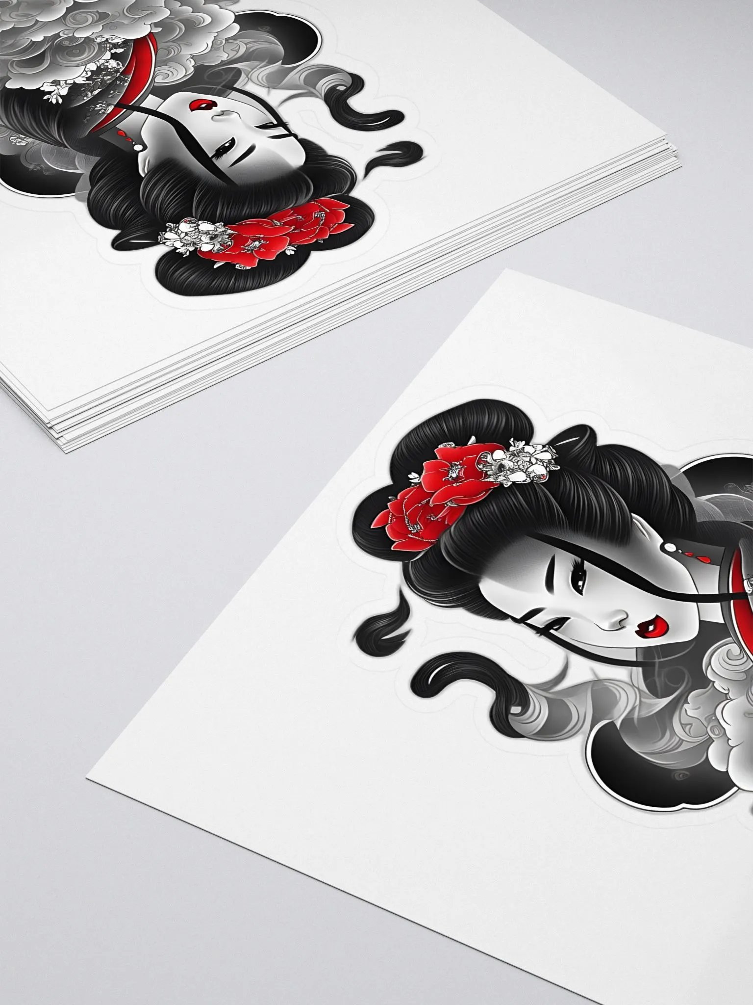 Geisha Girl Sticker product image (4)