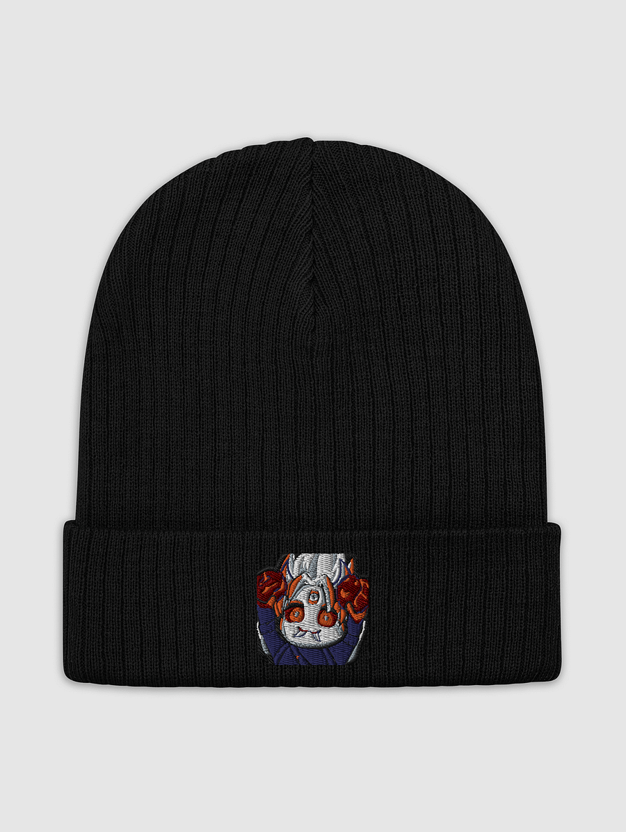 Ribbed knit beanie 2 product image (1)
