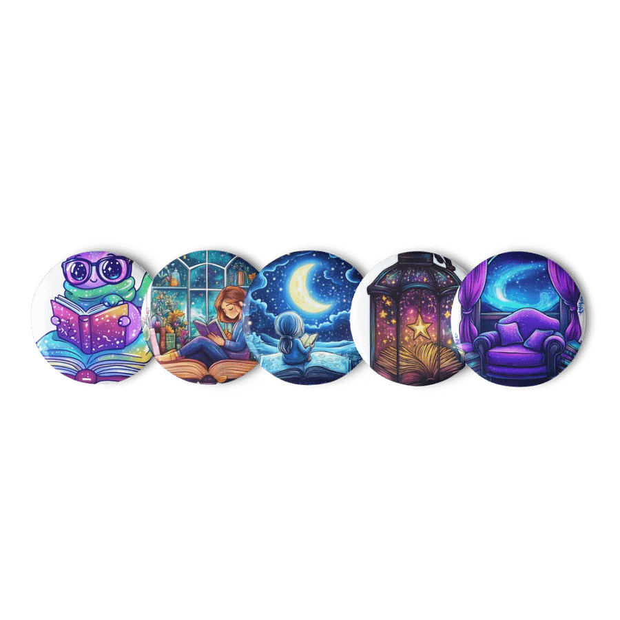Bookish Dreamscape Pins product image (6)