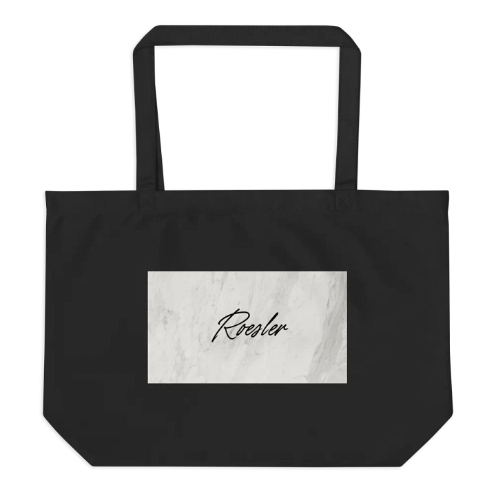 Marble-Textured ROESLER Tote Bag product image (2)