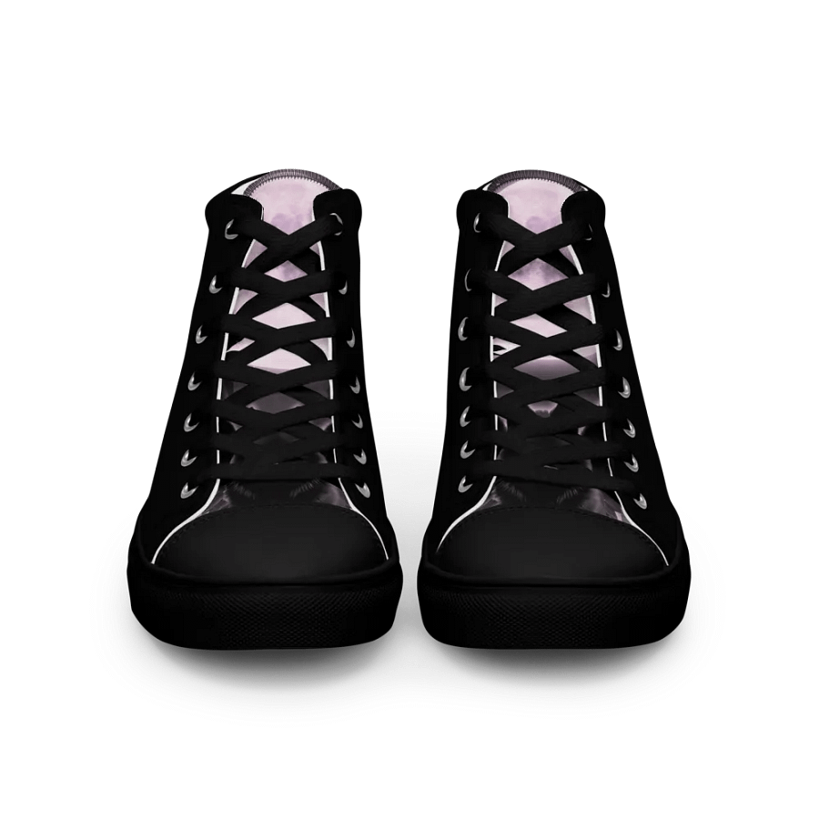 Women's Black Insomnia Squad Canvas Hi-Tops product image (4)